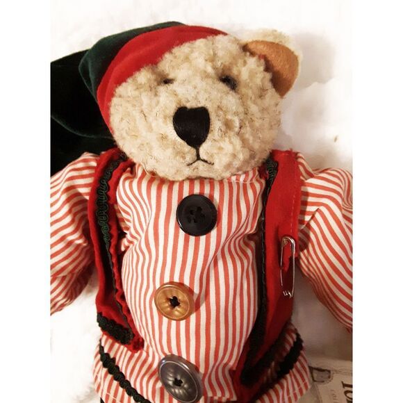 Enesco Teddy Tompkins Collectible Bear - Picture 2 of 8